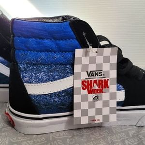 Vans Shark Week X SK8-HI "Black/Blue"